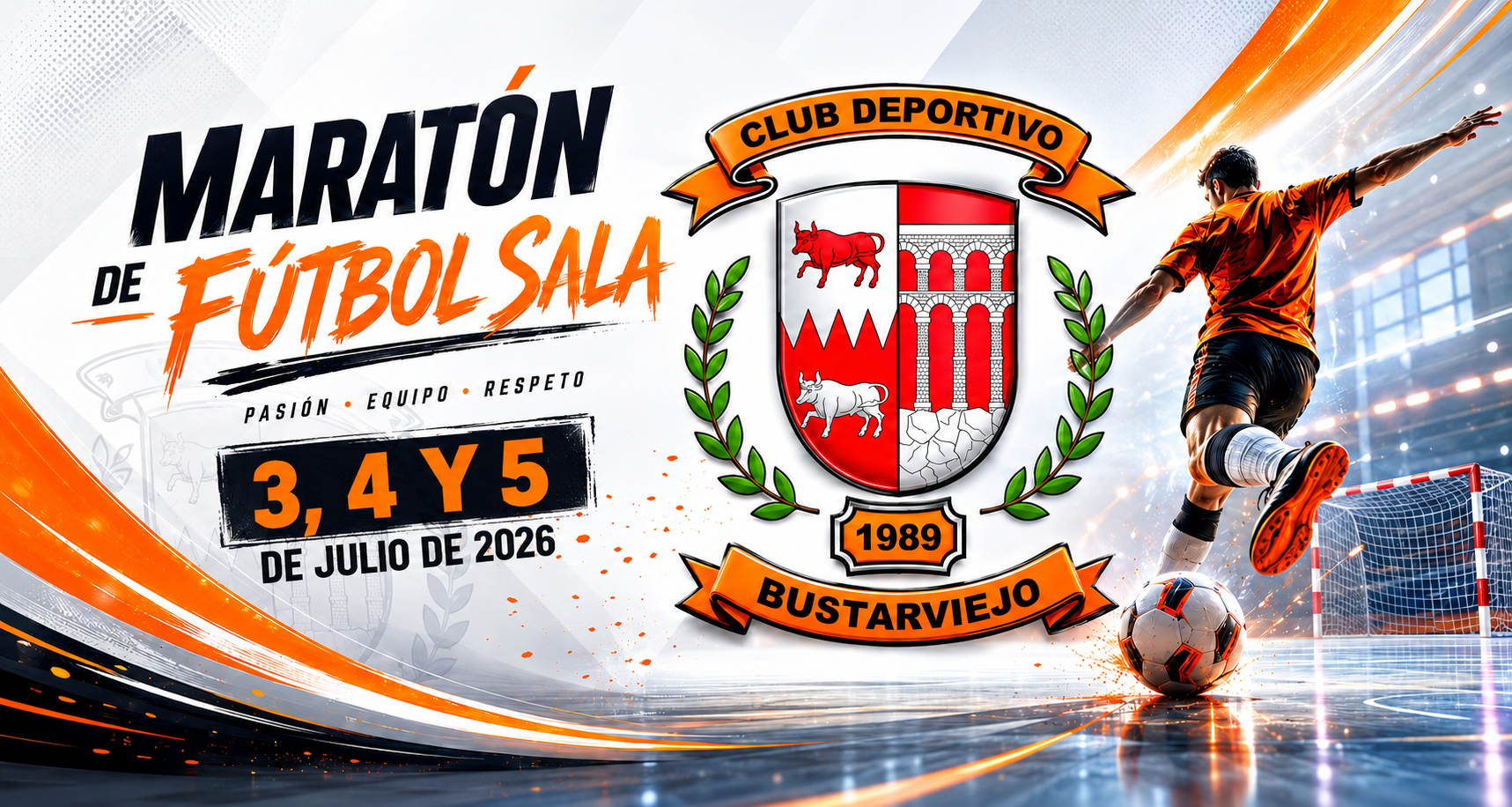 Maratón futbol sala 2026